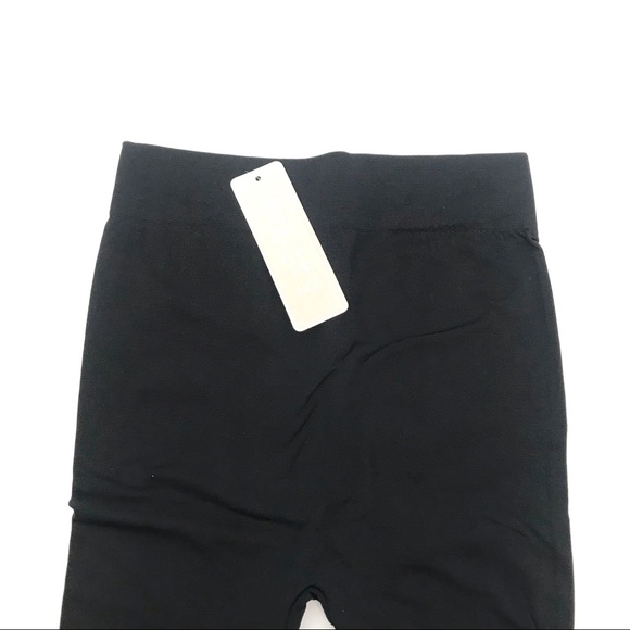 Yelete Fleece Lined Leggings Black - Picture 2 of 3